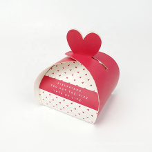 Custom design cute mini folding paper gift box for cosmetic foods gift packaging